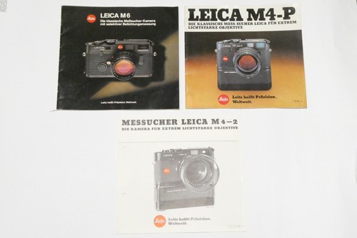 Leica prospekte m6 - leica, /