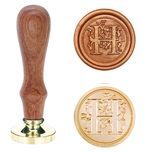 Siegelstempel mit buchstaben - siegelstempel,
