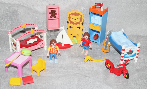Playmobil buntes kinderzimmer - playmobil,