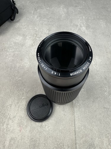 Minolta zoom rokkor - minolta, mc