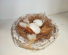 Osternest deko nester natur