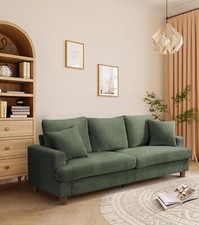 220cm comfy corduroy - sofa, 3