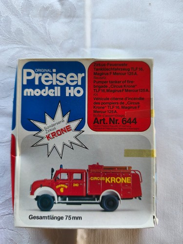 Preiser magirus merkur 125a - merkur,