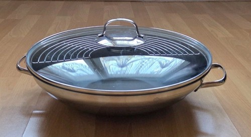 Rösle edelstahl wok - edelstahl,