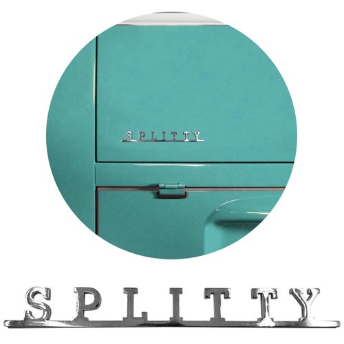 Decklid script emblem badge - decklid,