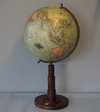 Antiker Erd Globus Columbus Verlag Berlin Lichtenfelde C. Luther Dr. R. Neuse