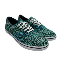 Vans Sneaker Damen Leo/Zebra Türkis, Damen Schuh Low Top NEU