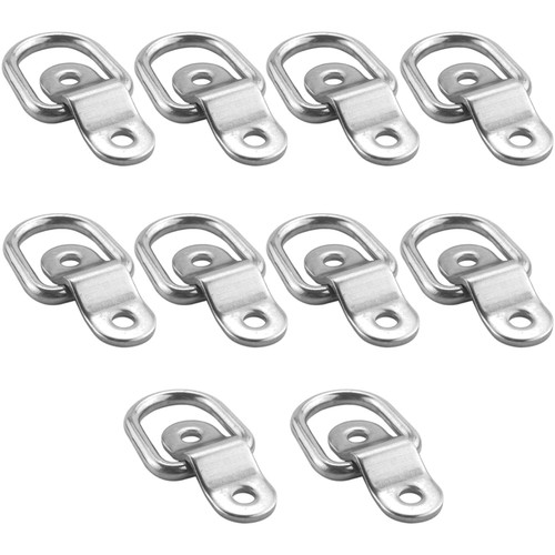 Ringe zurrösen edelstahl 10 - d-ringe,