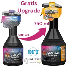 Sprühwax Dr. Wack A1 High End Spray Wax gratis upgrade auf 750 ml