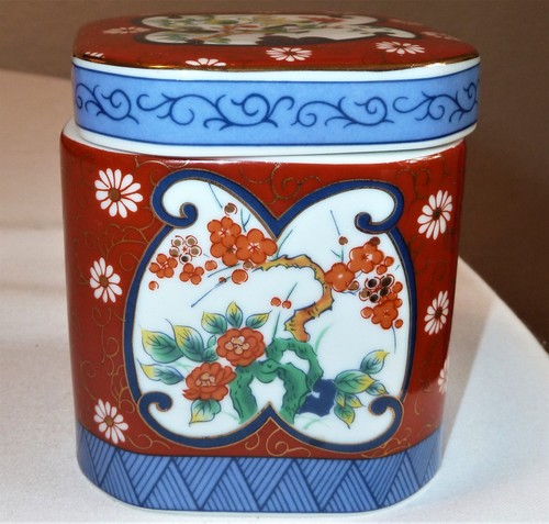 Teedose porzellan china - porzellan,, mit