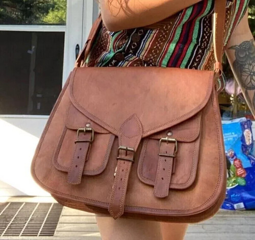 Ledertasche echt schulter - echt,