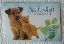 Vier Pfoten Stickerheft - 20 x