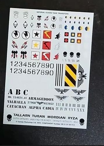 Warhammer 40k decals - warhammer,