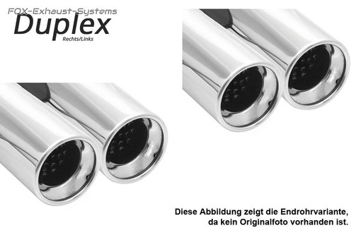 Duplex racing komplettanlage - , racing-komplettanlage