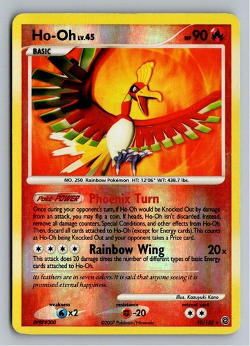 Pokemon 132 secret - pokemon, ho-oh