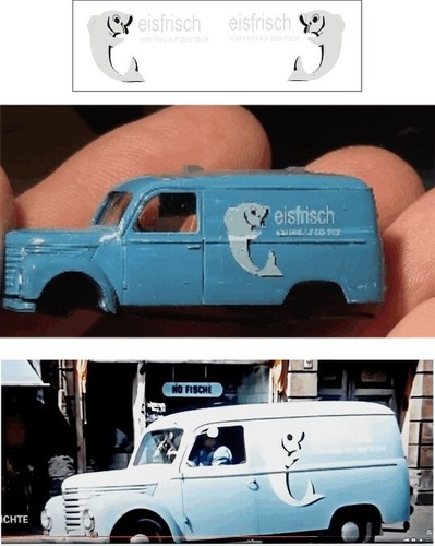Decals für framo - framo, 1:87