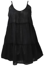 Boho Minikleid, natürliches