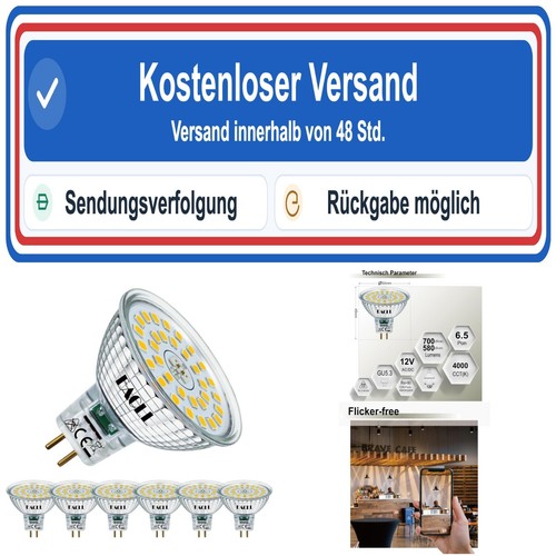 Eacll gu5 mr16 led birnen - eacll,