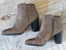 Stiefel Größe 37 Graceland braun mit Glitzerstein Neuwertig