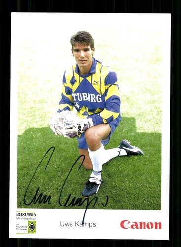 Uwe kamps autogrammkarte - uwe,