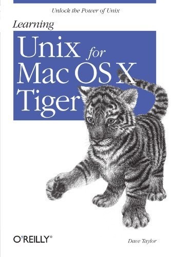 Learning unix for mac - for,