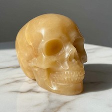 Calcit Schädel 6,5 cm –