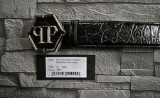 PHILIPP PLEIN BELT MATT CROCO