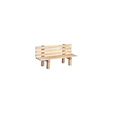 Miniatur Gartenbank aus Holz