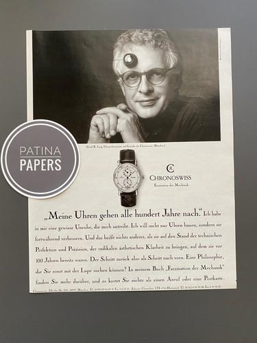 1997 chronoswiss regulateur - 1997,