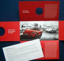 Prospekt brochure 2016 Porsche