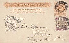 Mashonaland: Britisch South