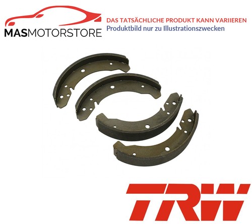Bremsbacken trommelbremse satz - bremsbacken,