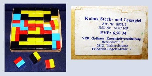 Ddr design plaspi kubus steck - ddr, steck-