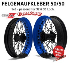 50/50 Supermoto 4x Aufkleber