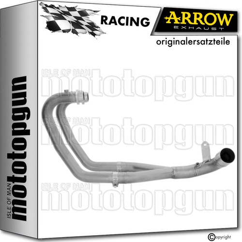 Arrow krummer edelstahl moto - arrow,