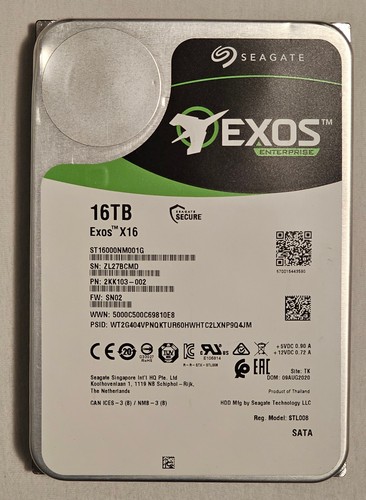 Seagate exos x16 st16000nm001g - x16,