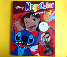 Malbuch + Sticker für Kinder