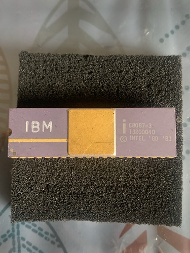Ibm intel 8087 - 8087-3, fpu