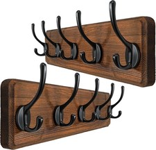 Garderobenleiste holz haken - garderobenleiste,