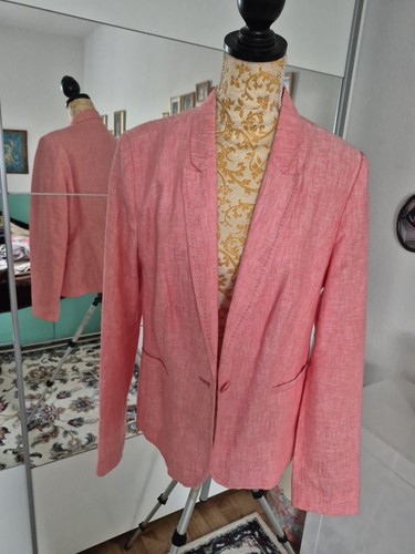 Damen blazer aus leinen 42 - blazer, gr.42