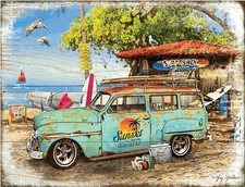 US Blechschild  21 x 27 cm