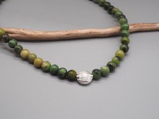 Chrysopras Kette mit 925