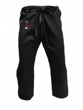 Karatehose, schwarz, 12 oz