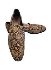 *TOP* ZARA TRAFALUC Damenschuhe Slipper Mokassin elegant, Gr. 38 Schlangenmuster