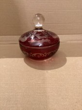 BONBONIERE - Böhmen- Glas