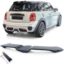 Dach Heckspoiler Schwarz Glanz passt für Mini One Cooper F56 ab 2014