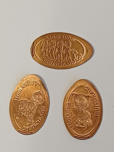 Elongated coin legoland - elongated,