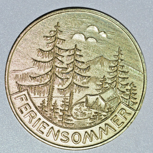 Ddr medaille pionierlager - medaille,