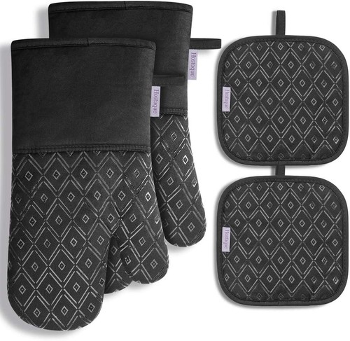 Ofenhandschuhe topflappen set - ofenhandschuhe,