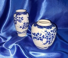 2 x Porzellan Vase Nippon